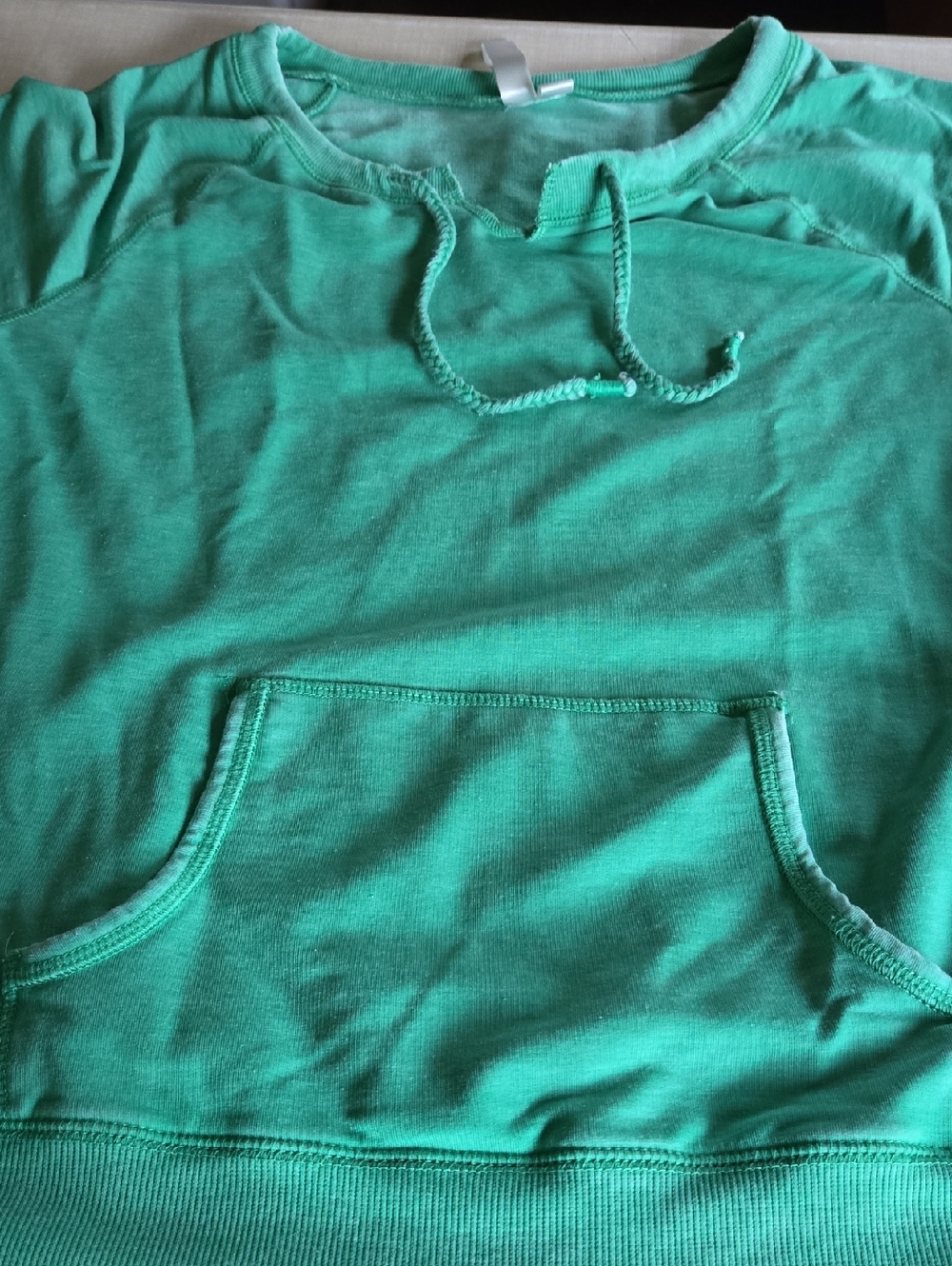 Green Pullover Hoodie with Front Pocket And Matching Carpi Pants
